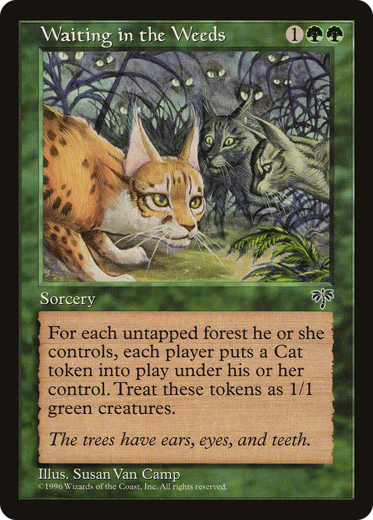 Magic: The Gathering - Waiting in the Weeds - Mirage