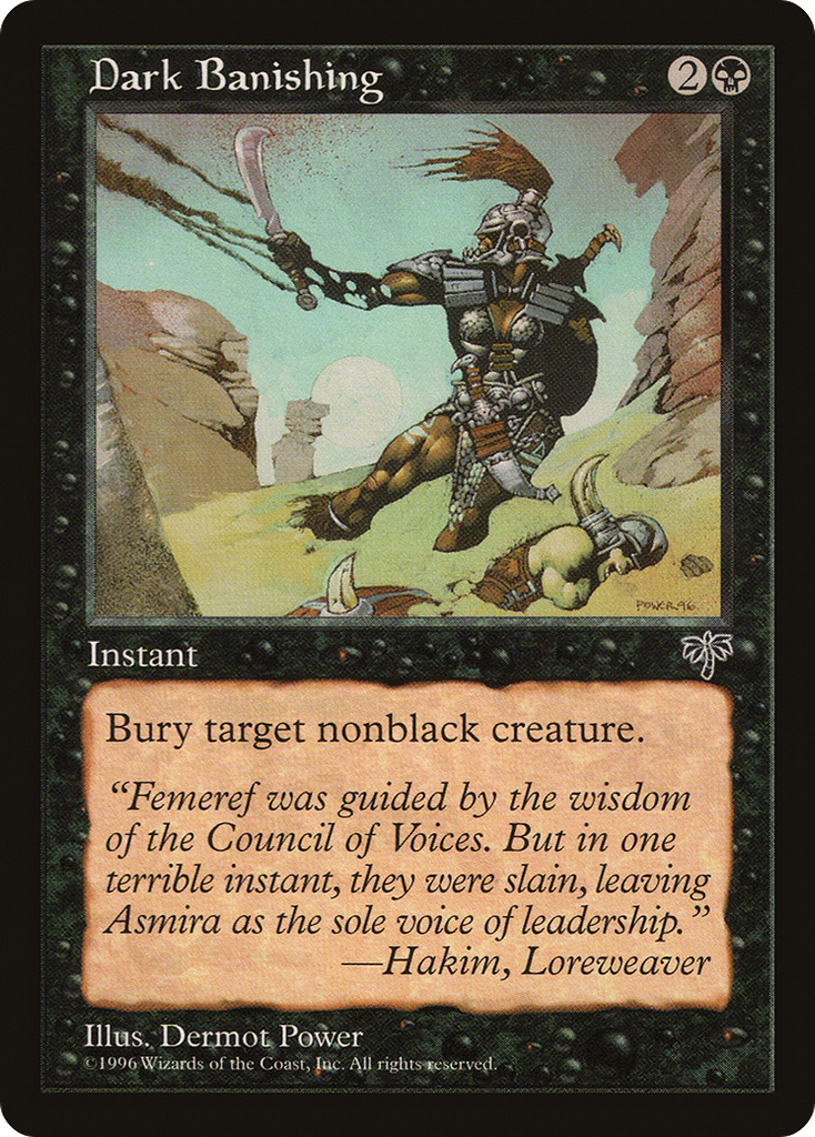 Magic: The Gathering - Dark Banishing - Mirage