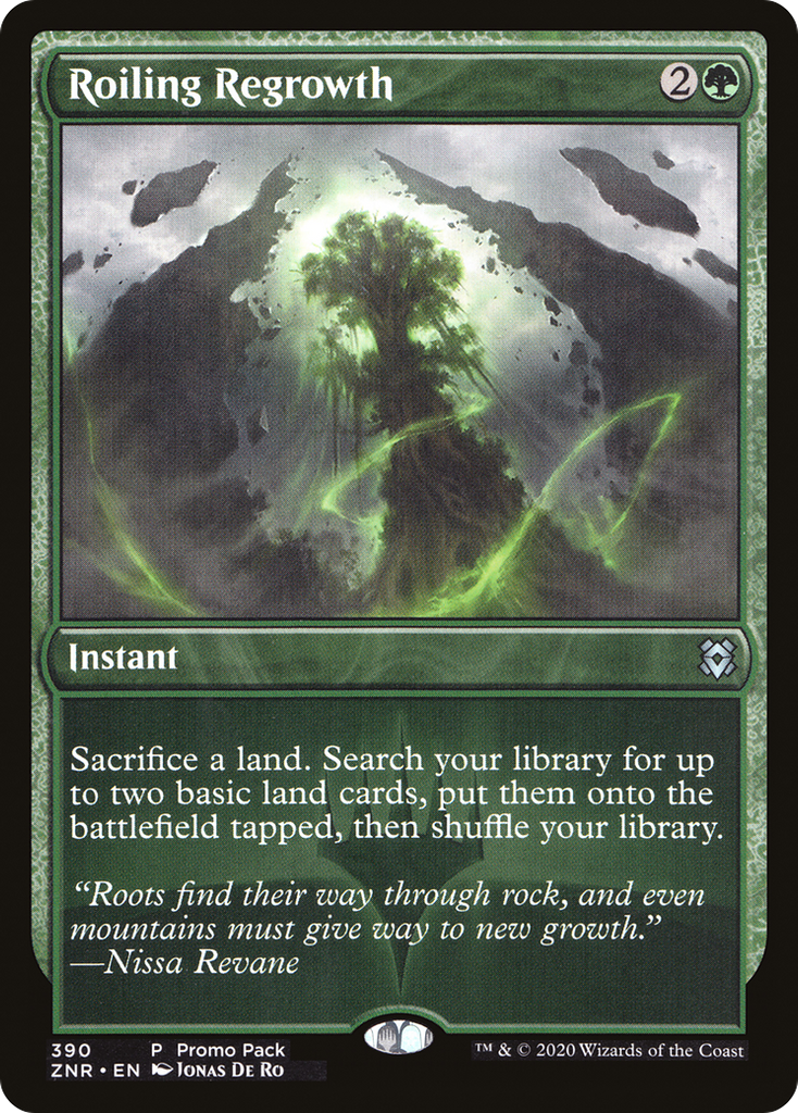 Magic: The Gathering - Roiling Regrowth - Zendikar Rising