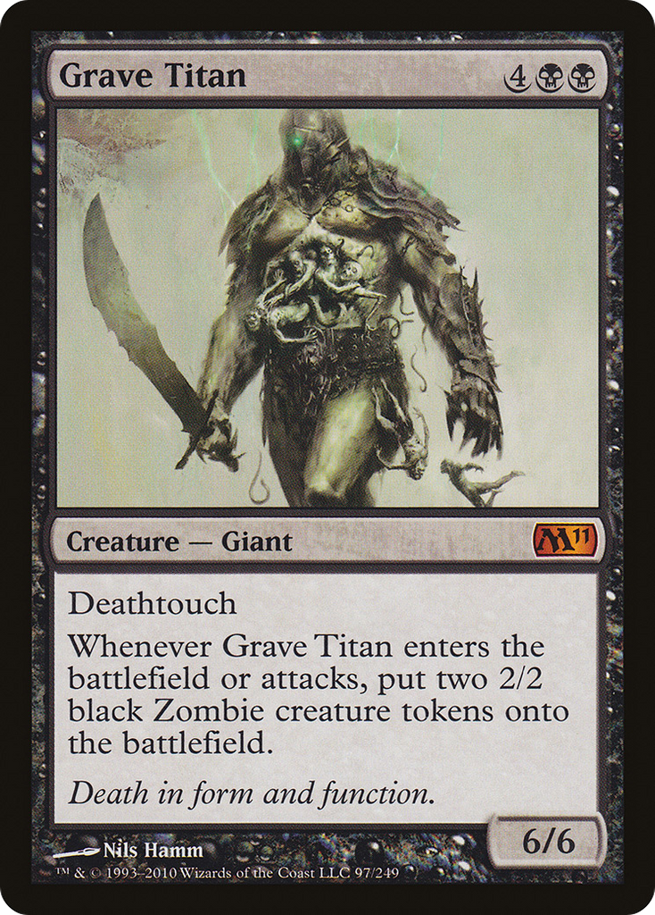 Magic: The Gathering - Grave Titan - Magic 2011