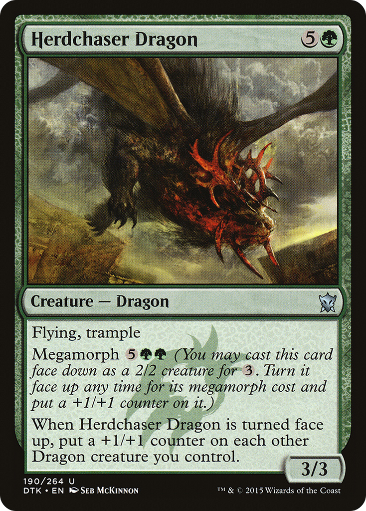 Magic: The Gathering - Herdchaser Dragon - Dragons of Tarkir