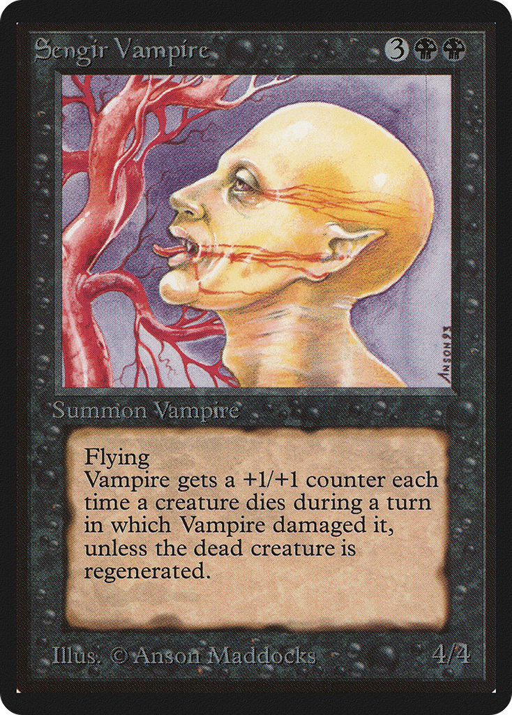Magic: The Gathering - Sengir Vampire - Limited Edition Beta