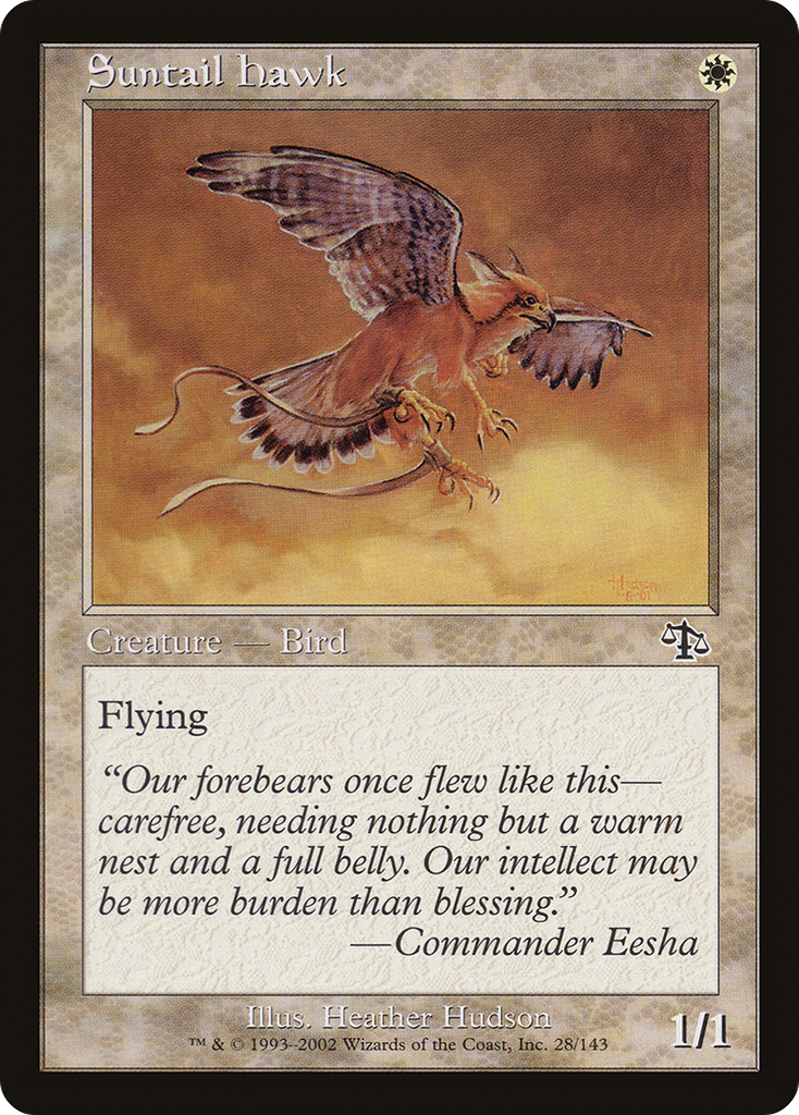 Magic: The Gathering - Suntail Hawk - Judgment