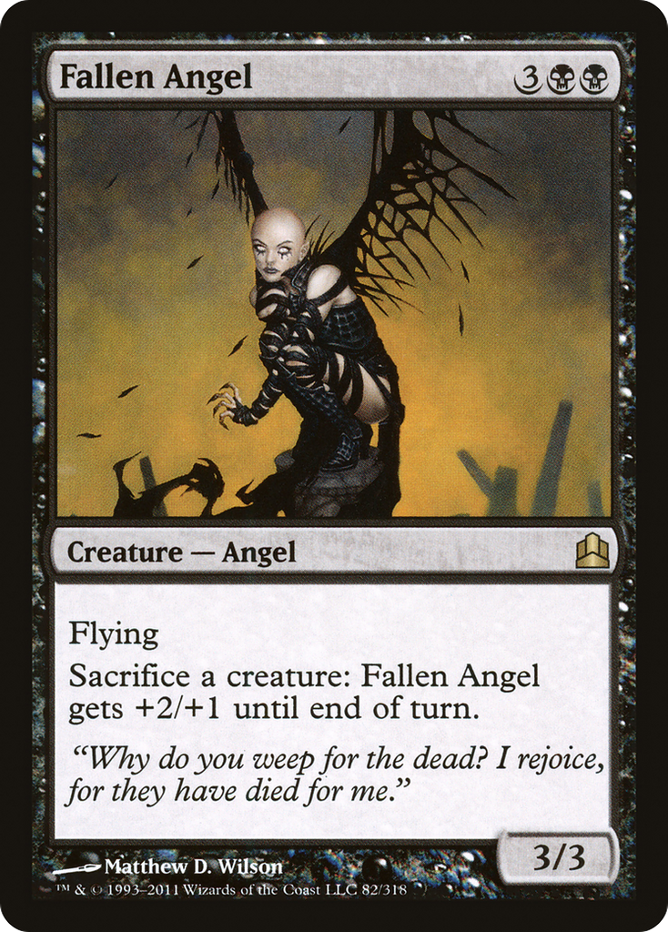Magic: The Gathering - Fallen Angel - Commander 2011
