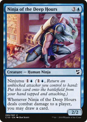 Magic: The Gathering - Ninja of the Deep Hours - Commander 2018