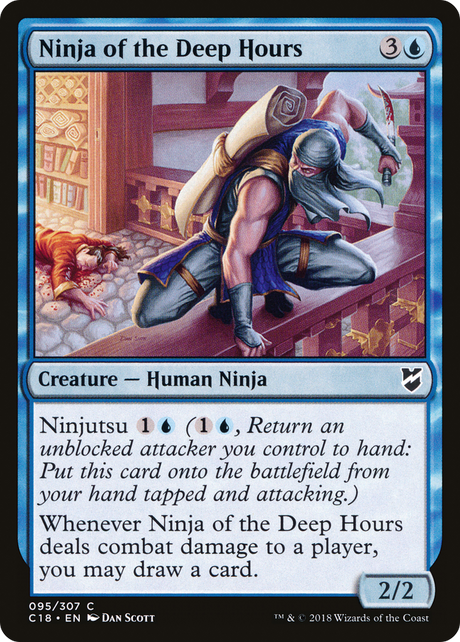 Magic: The Gathering - Ninja of the Deep Hours - Commander 2018