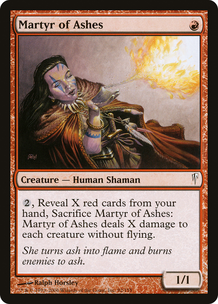 Magic: The Gathering - Martyr of Ashes - Coldsnap