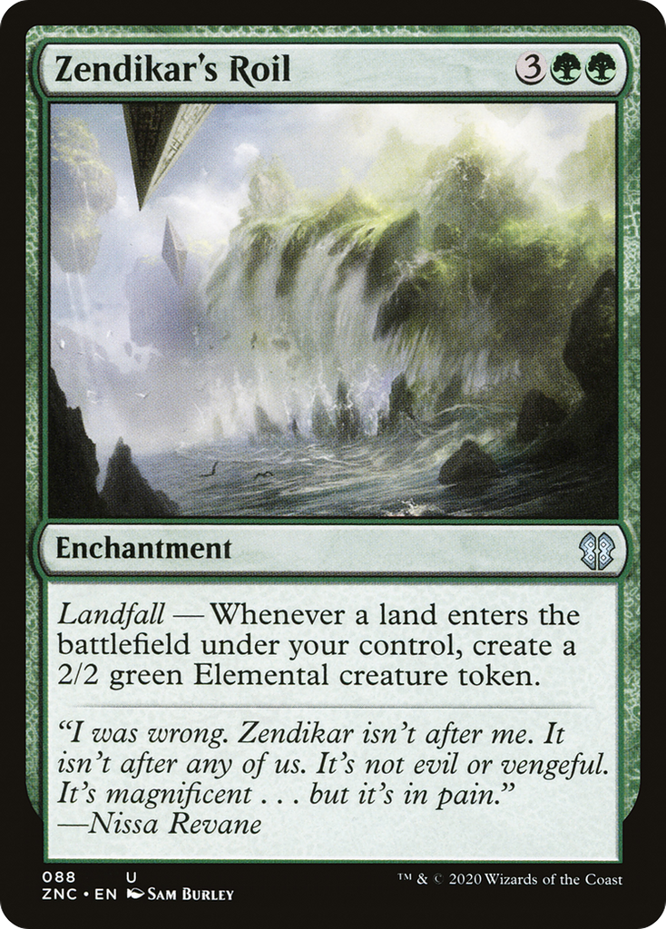 Magic: The Gathering - Zendikar's Roil - Zendikar Rising Commander
