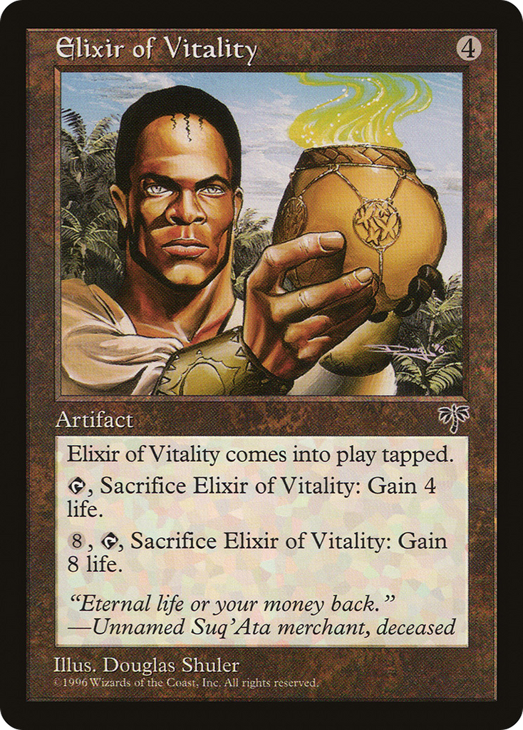 Magic: The Gathering - Elixir of Vitality - Mirage