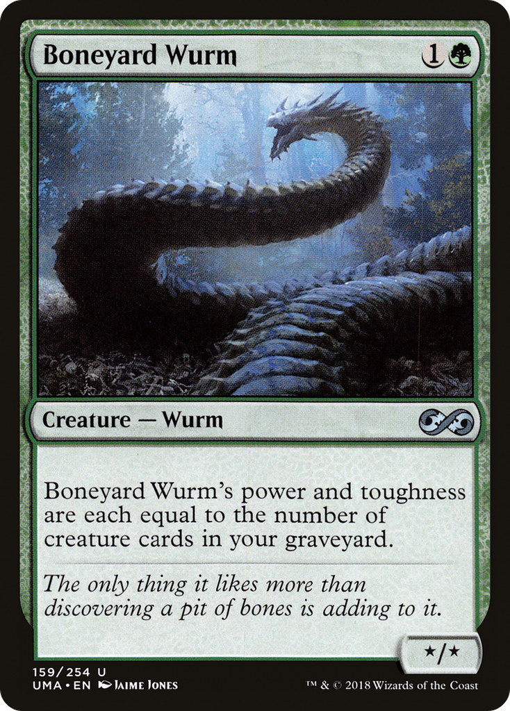Magic: The Gathering - Boneyard Wurm - Ultimate Masters