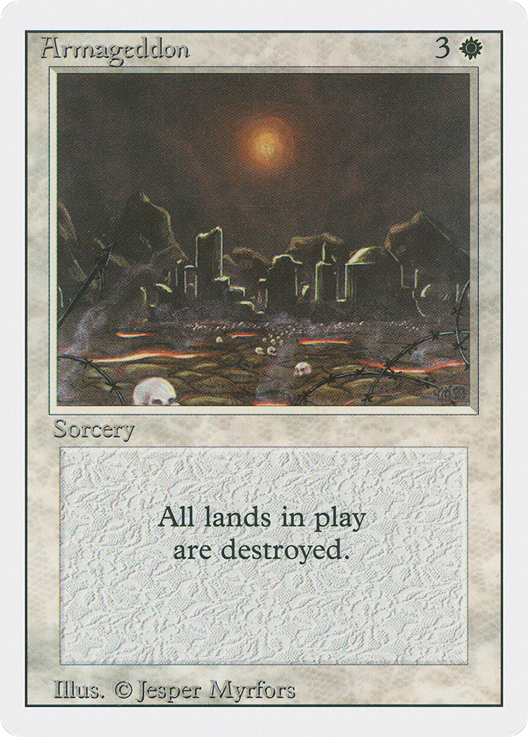 Magic: The Gathering - Armageddon - Revised Edition