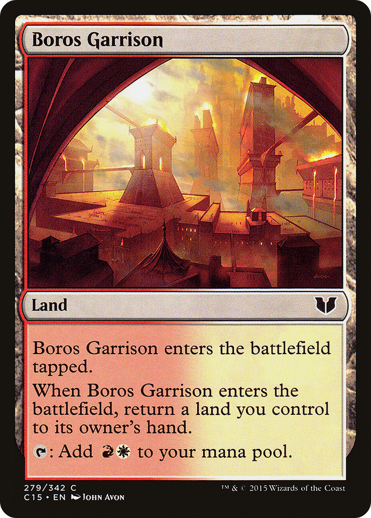 Magic: The Gathering - Boros Garrison - Commander 2015