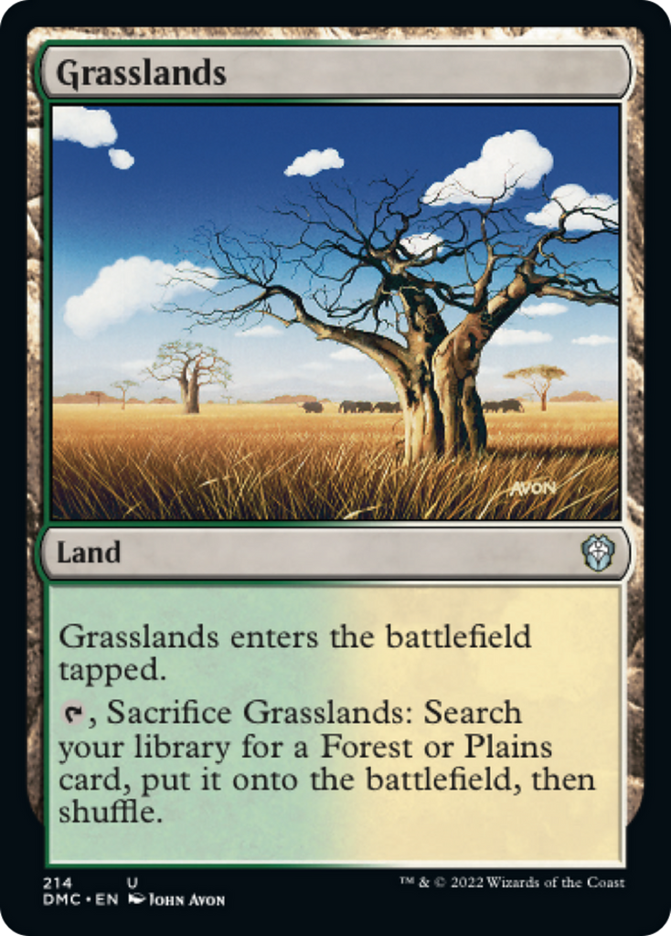 Magic: The Gathering - Grasslands - Dominaria United Commander