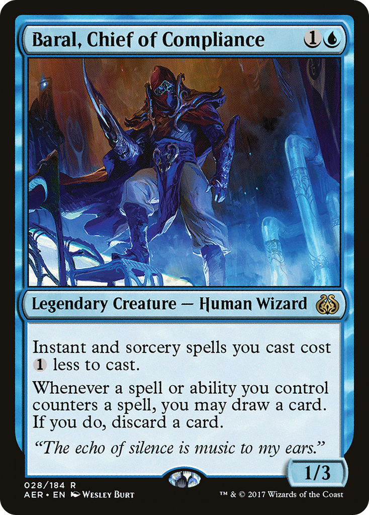 Magic: The Gathering - Baral, Chief of Compliance - Aether Revolt