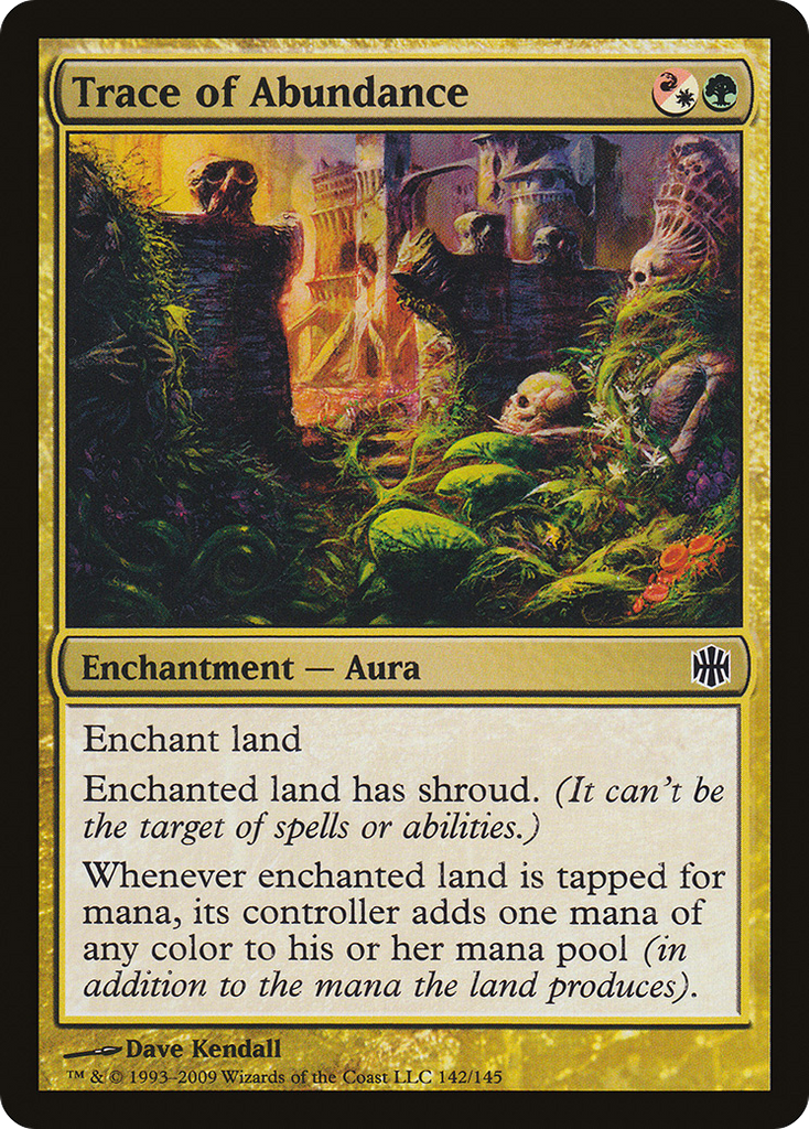 Magic: The Gathering - Trace of Abundance - Alara Reborn