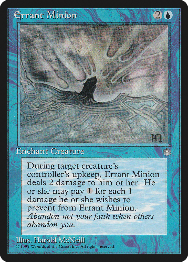 Magic: The Gathering - Errant Minion - Ice Age