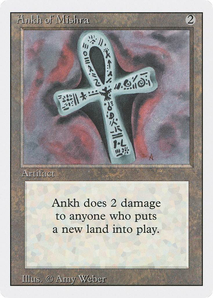 Magic: The Gathering - Ankh of Mishra - Revised Edition