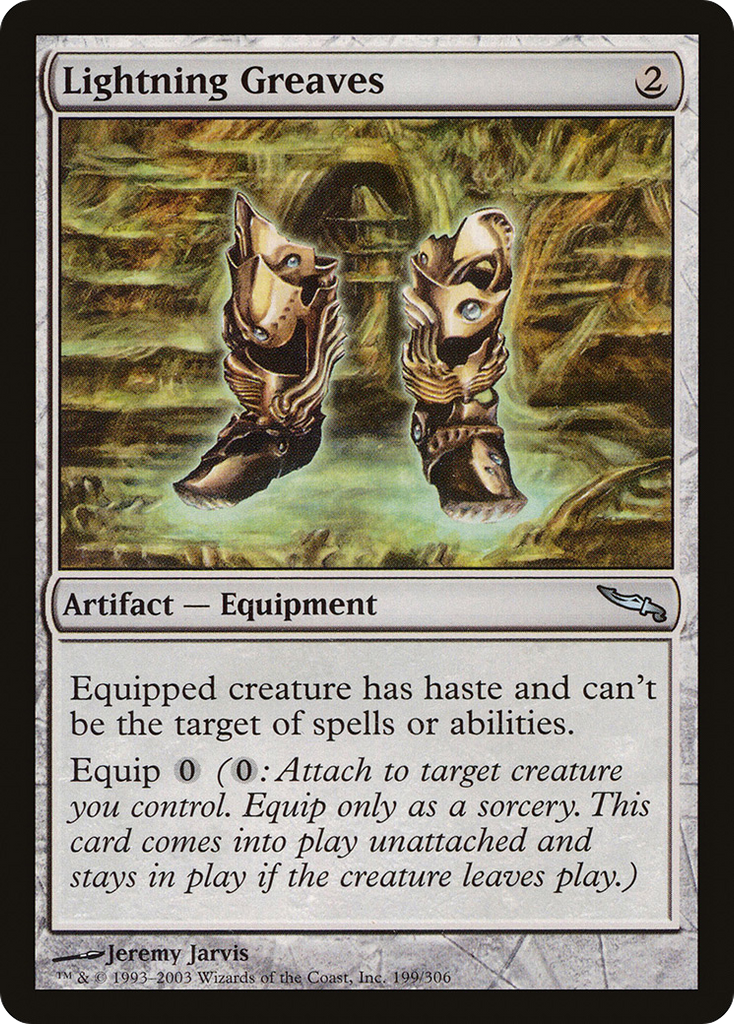 Magic: The Gathering - Lightning Greaves - Mirrodin