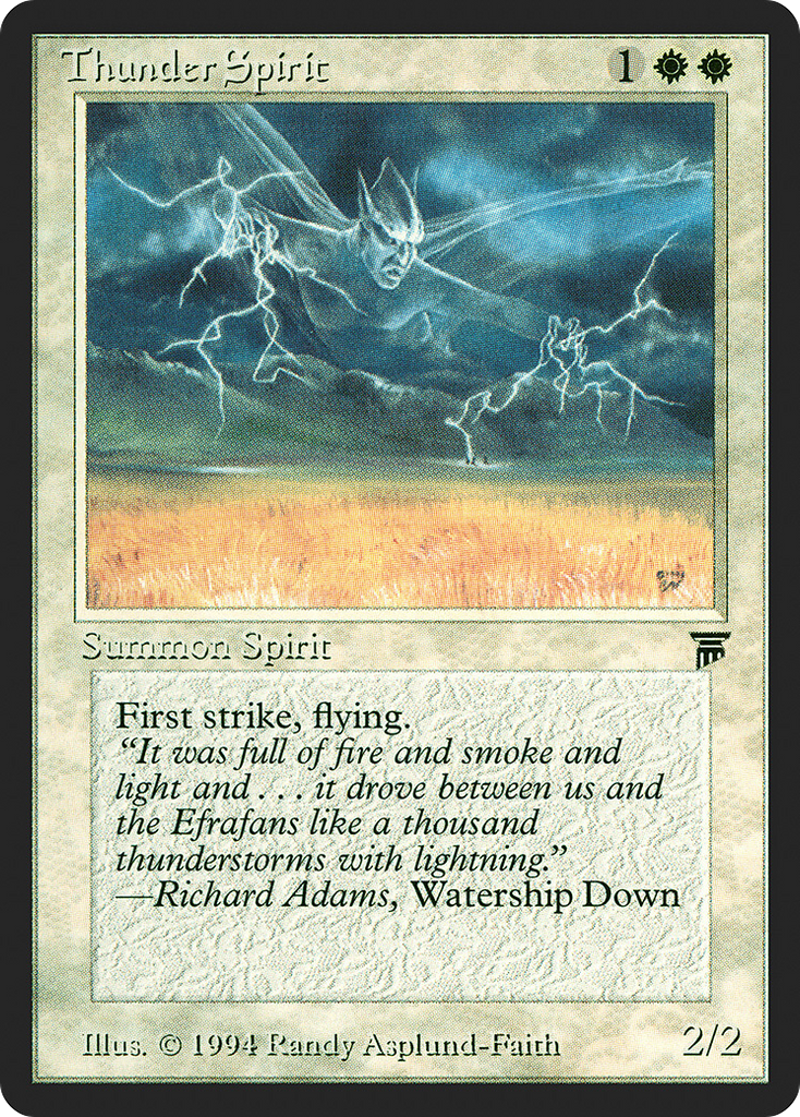 Magic: The Gathering - Thunder Spirit - Legends