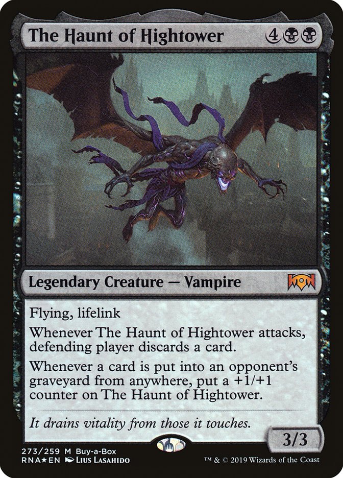 Magic the Gathering - The Haunt of Hightower Foil - Ravnica Allegiance