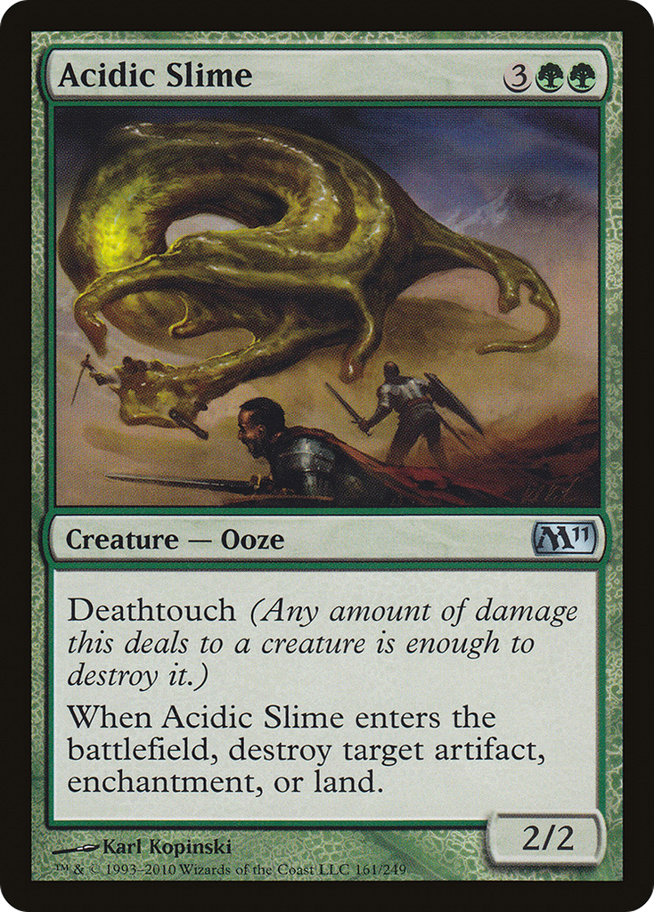 Magic: The Gathering - Acidic Slime - Magic 2011