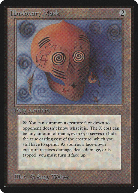 Magic: The Gathering - Illusionary Mask - Limited Edition Beta