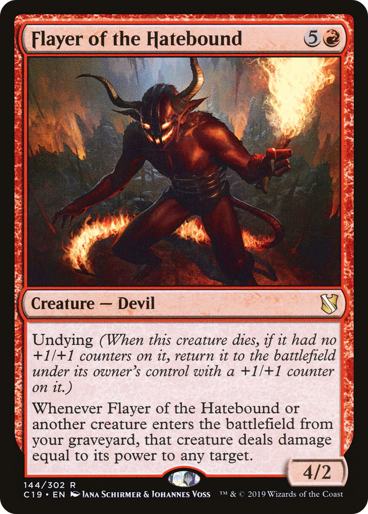 Magic: The Gathering - Flayer of the Hatebound - Commander 2019
