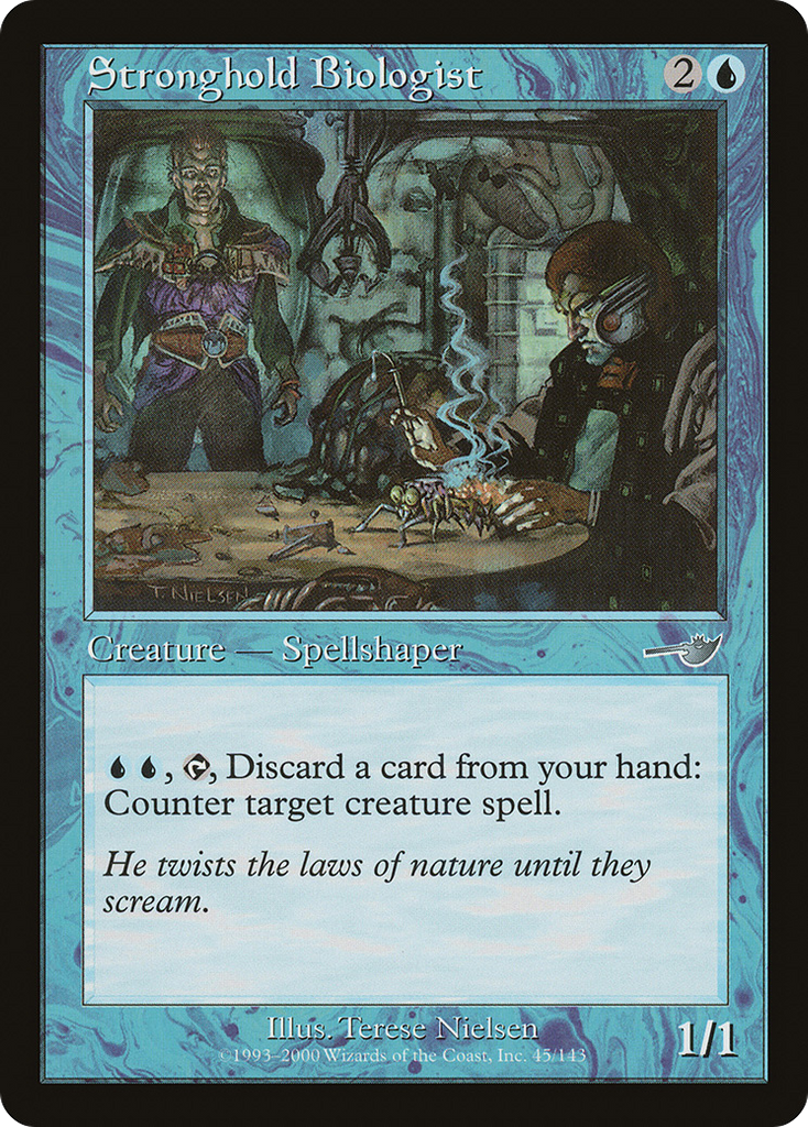 Magic: The Gathering - Stronghold Biologist - Nemesis
