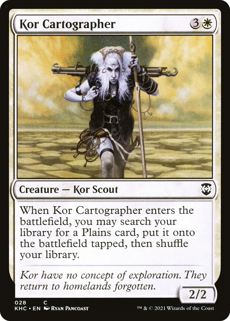 Magic: The Gathering - Kor Cartographer - Kaldheim Commander