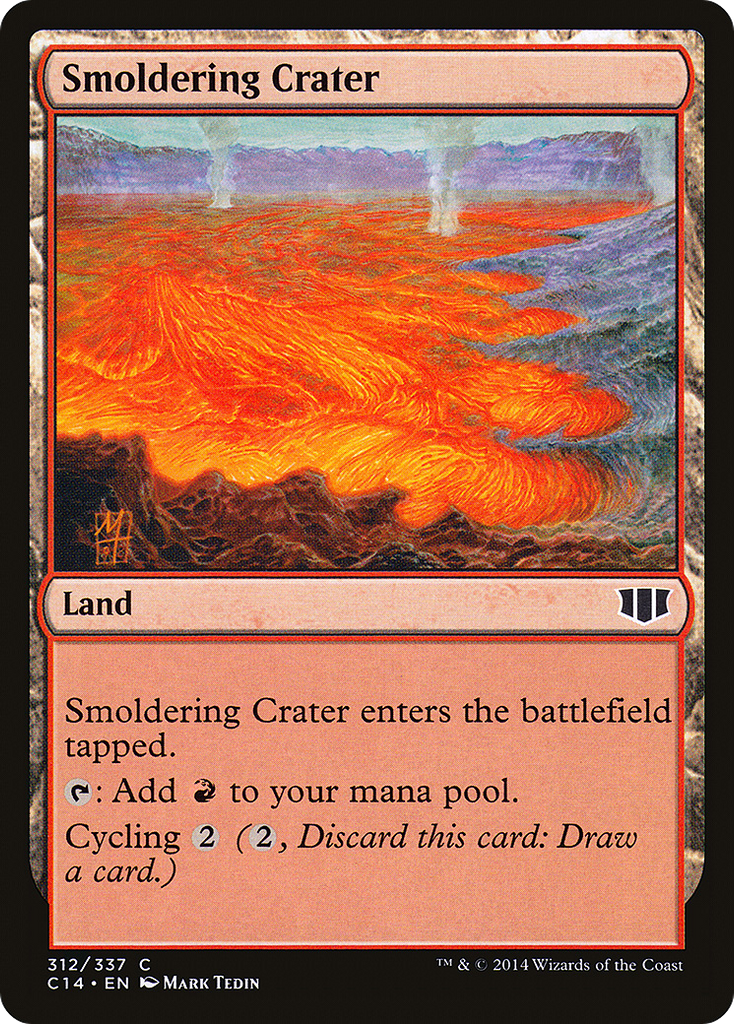 Magic: The Gathering - Smoldering Crater - Commander 2014