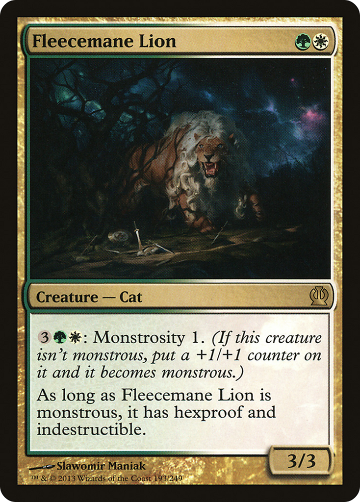 Magic: The Gathering - Fleecemane Lion - Theros