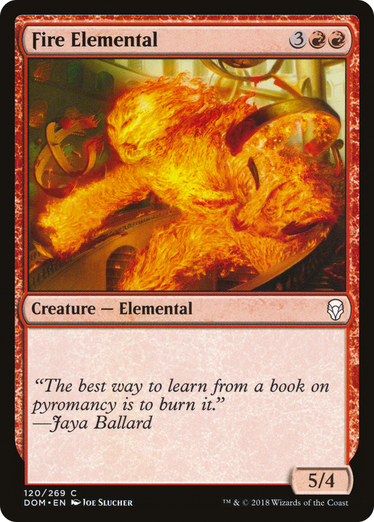 Magic: The Gathering - Fire Elemental - Dominaria