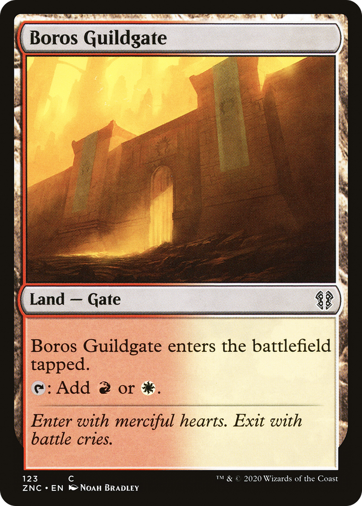 Magic: The Gathering - Boros Guildgate - Zendikar Rising Commander