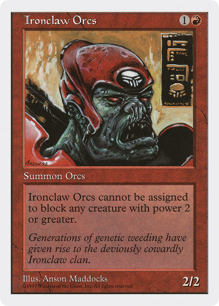 Magic: The Gathering - Ironclaw Orcs - Fifth Edition