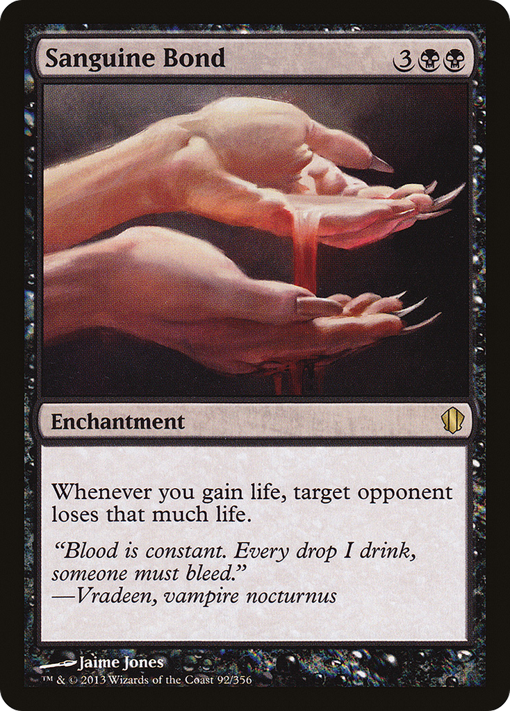 Magic: The Gathering - Sanguine Bond - Commander 2013