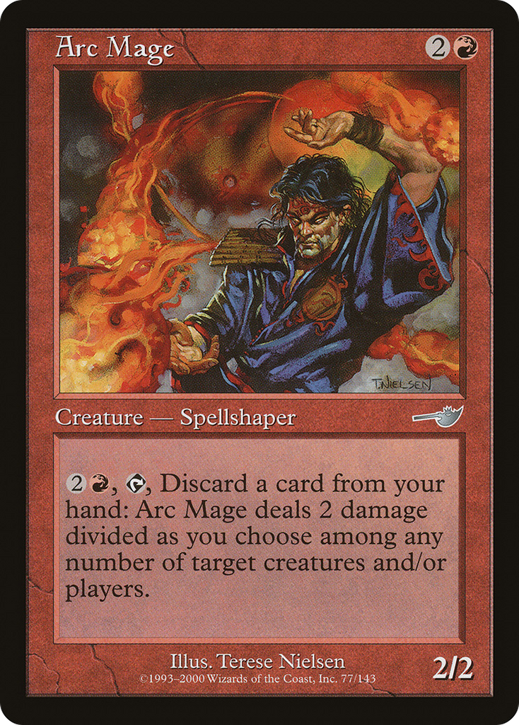 Magic: The Gathering - Arc Mage - Nemesis