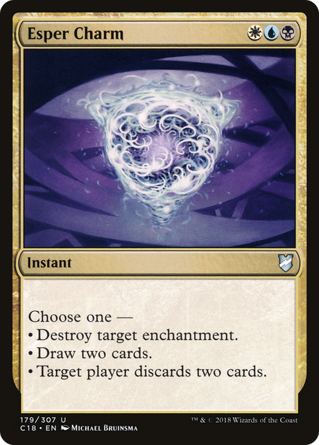 Magic: The Gathering - Esper Charm - Commander 2018