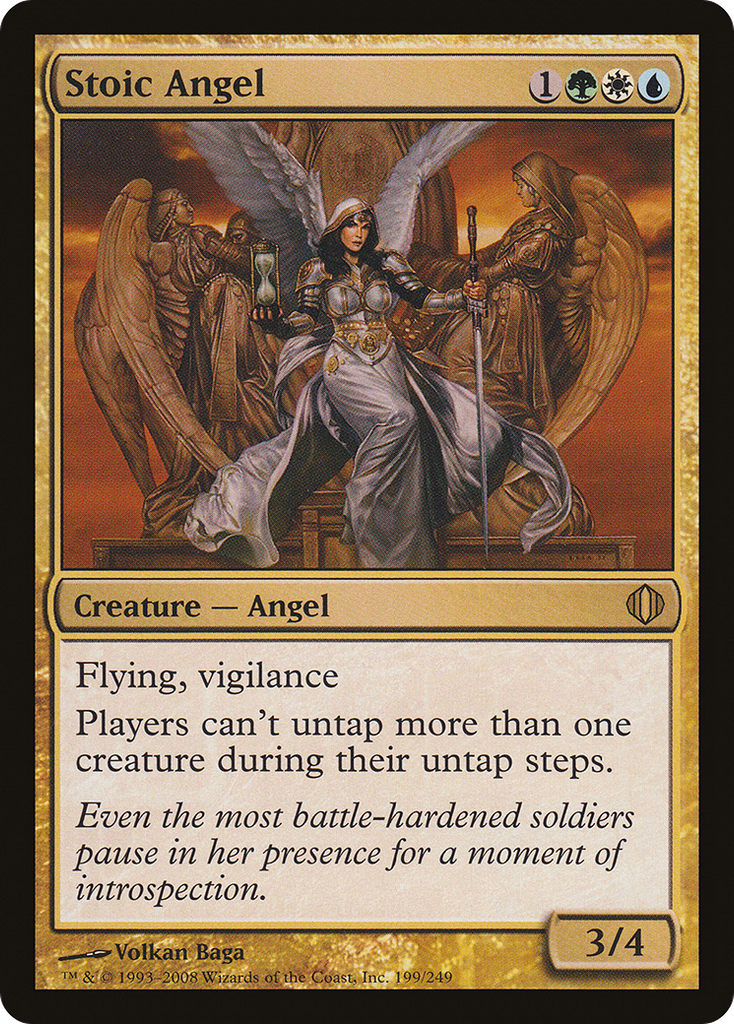 Magic: The Gathering - Stoic Angel - Shards of Alara