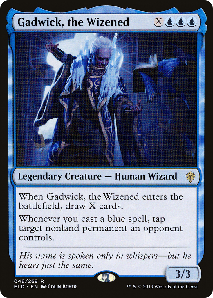 Magic: The Gathering - Gadwick, the Wizened - Throne of Eldraine