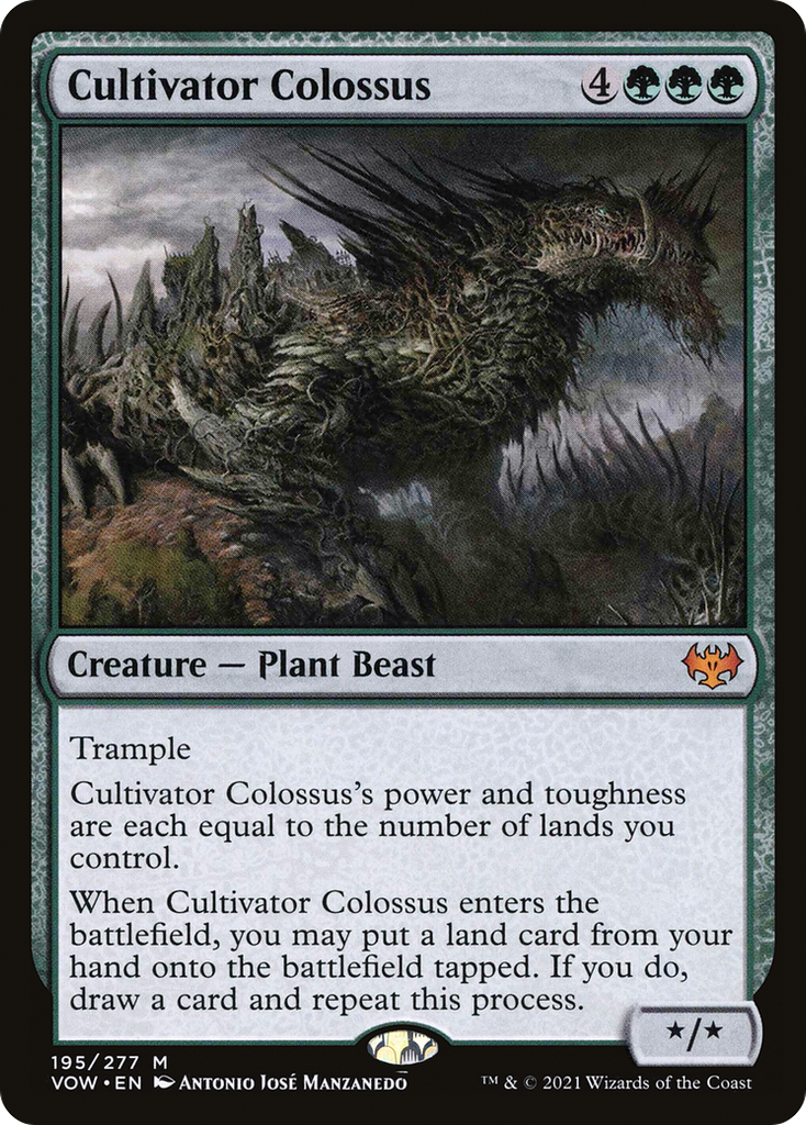 Magic: The Gathering - Cultivator Colossus - Innistrad: Crimson Vow