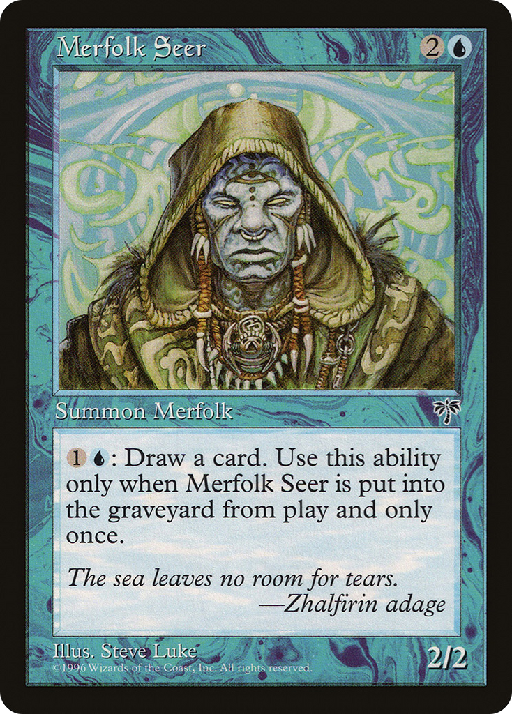 Magic: The Gathering - Merfolk Seer - Mirage