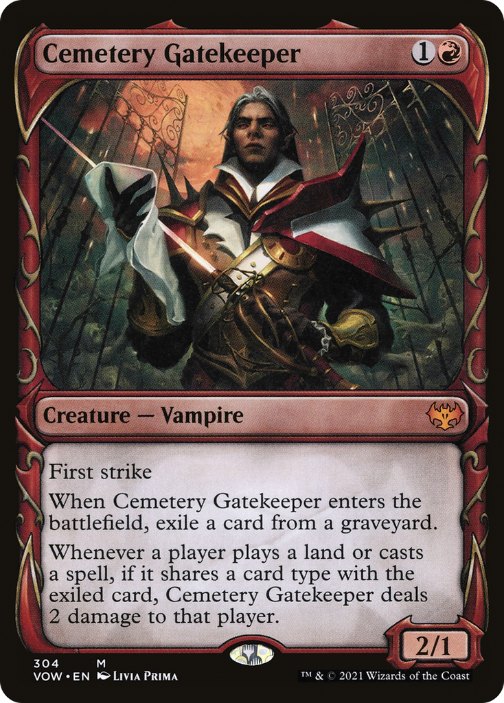 Magic: The Gathering - Cemetery Gatekeeper - Innistrad: Crimson Vow