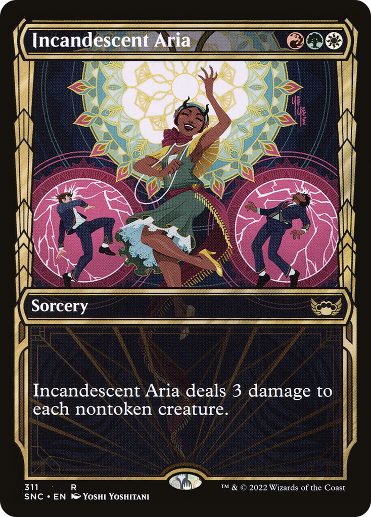 Magic: The Gathering - Incandescent Aria - Streets of New Capenna