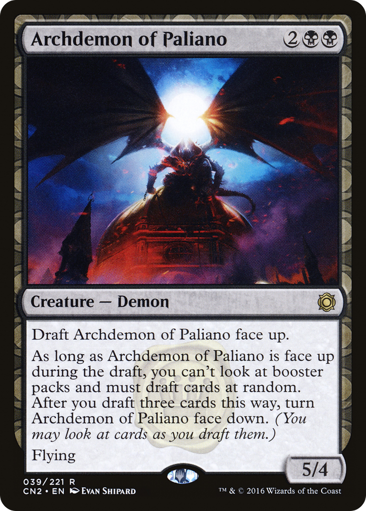 Magic: The Gathering - Archdemon of Paliano - Conspiracy: Take the Crown