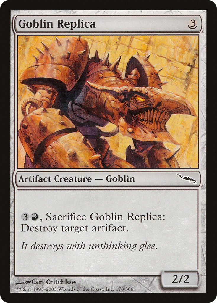 Magic: The Gathering - Goblin Replica - Mirrodin