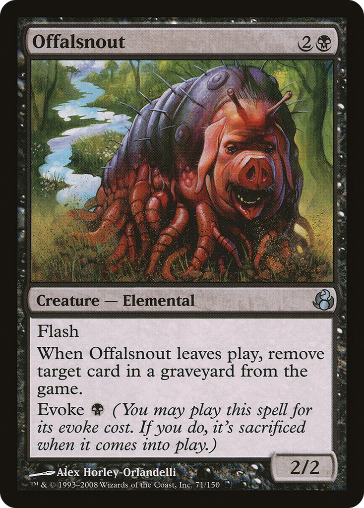 Magic: The Gathering - Offalsnout - Morningtide