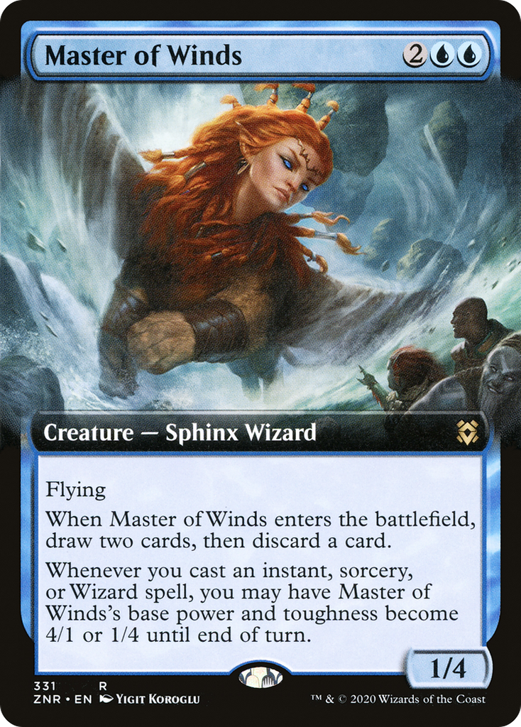 Magic: The Gathering - Master of Winds Foil - Zendikar Rising