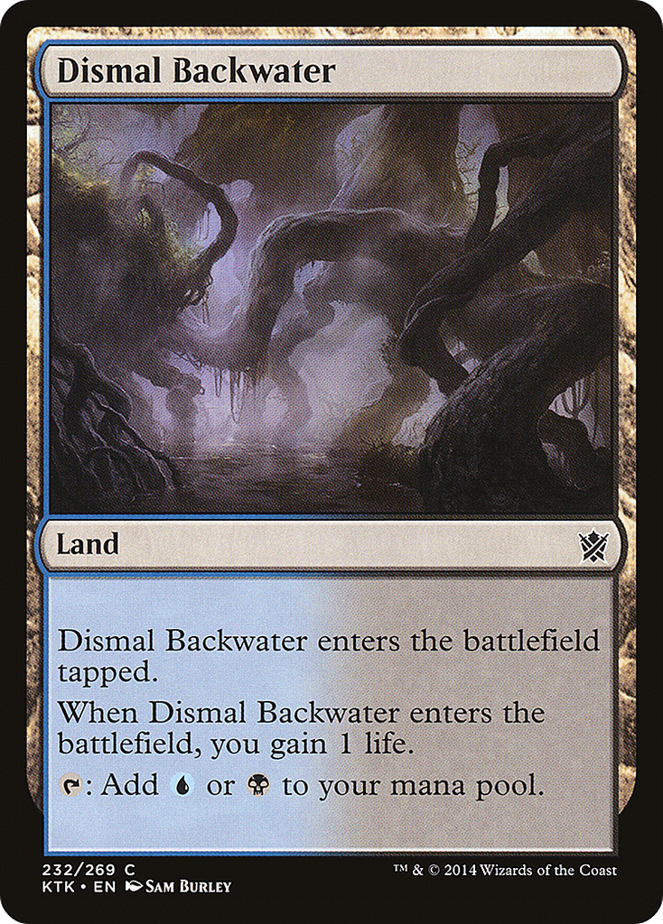 Magic: The Gathering - Dismal Backwater - Khans of Tarkir