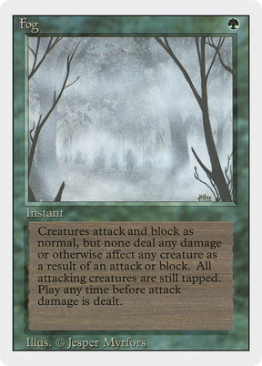 Magic: The Gathering - Fog - Revised Edition