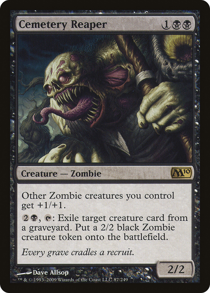 Magic: The Gathering - Cemetery Reaper - Magic 2010